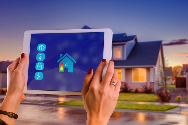 "Smart Home" representation with the use of an iPad