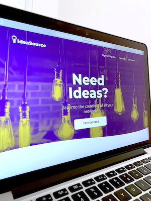 IdeaSource home-page.